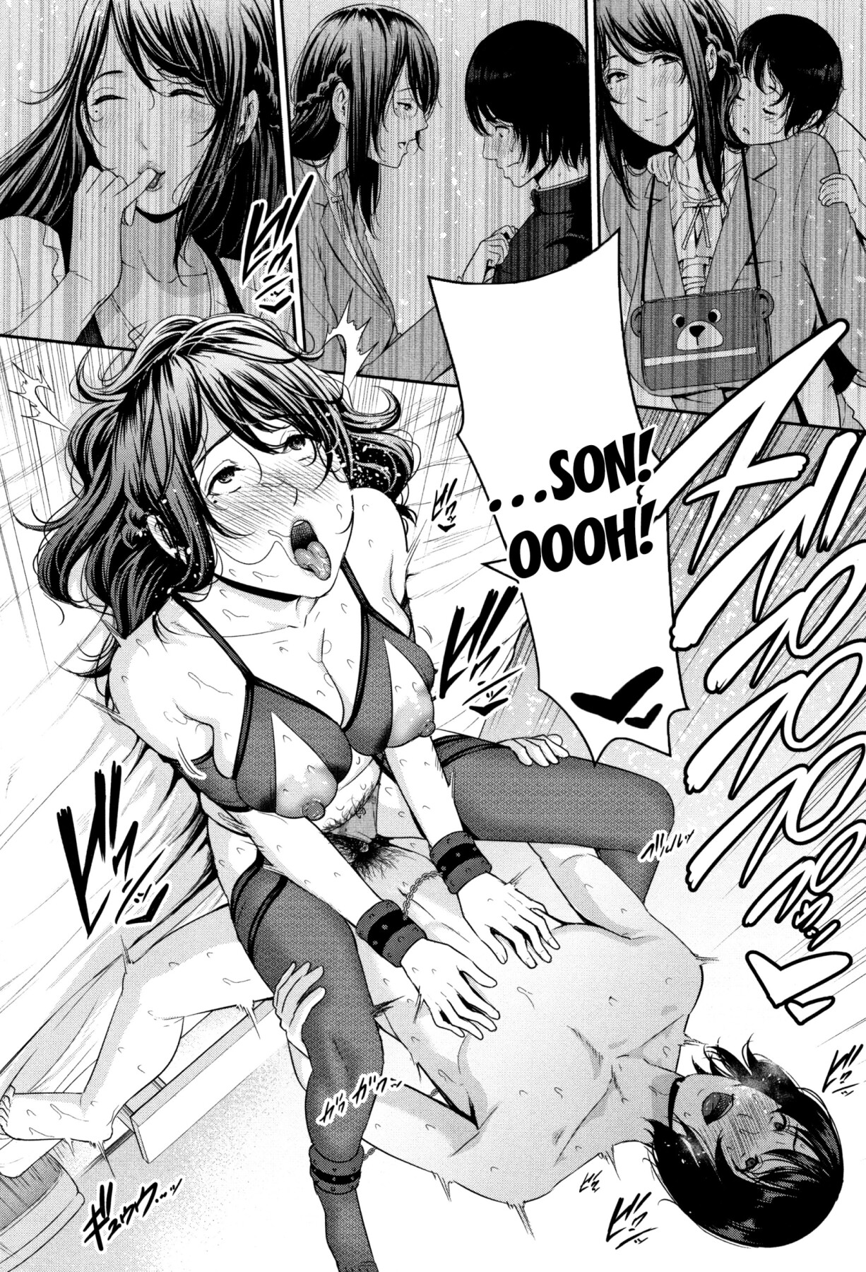 Hentai Manga Comic-Drowning in Sex With Mom-Read-164